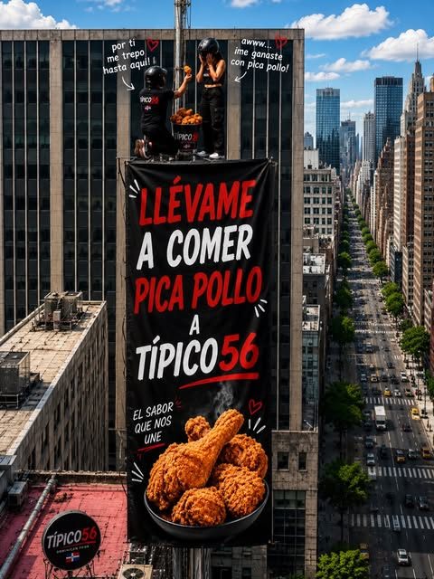 Pica pollo poster